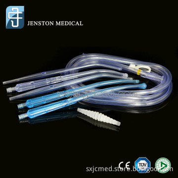 Disposable yankauer suction set